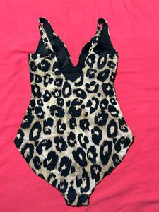Leopard Print Shaping Swimsuit