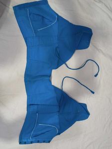 Beautiful Blue Embellished Saree