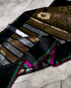 New Without Tag Elegant Banarasi Katan Silk Saree