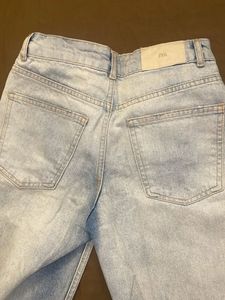 ZARA Light Wash Wide Leg Jeans