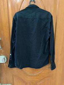 Men's Black Long Sleeve Western Shirt