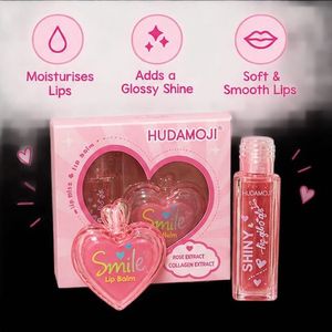 HUDAMOJI Lip Balm &amp; Gloss Set