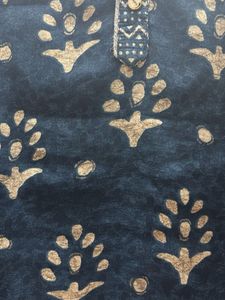 JULIET M Stylish Blue Printed Kurta Set