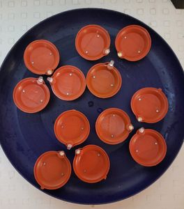💥 Sensor Diya Pack Of 12 Water Drope In Diya And Start