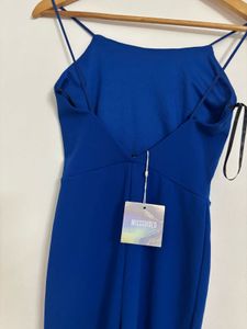 Missguided sexy Royal Blue Dress