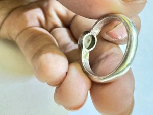 2 Elegant Silver Rings