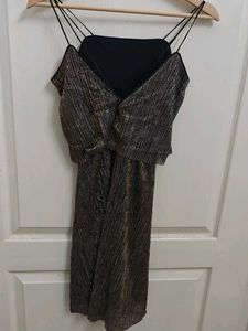 Sparkly Spaghetti Strap Dress