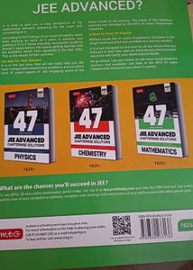 MTG JEE Advance 47 Years PYQ Book PCM Combo