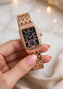FOSSIL( COPY) PREMIUM SQUARE DIAL WATCH FOR LADIES