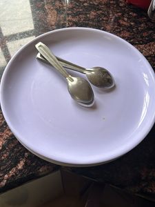 Set Of Five Plastic Plates