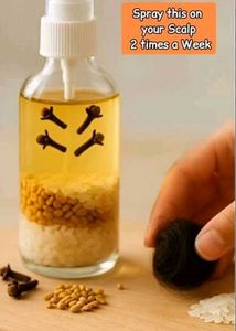 Homemade Hair Growth &amp; Volume Spray 🧖