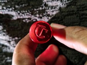 Red C-shaped Charm