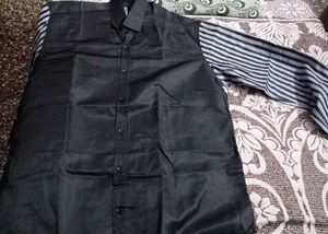 branded Stylish Black Shirt ( 2xl , 44 Size)