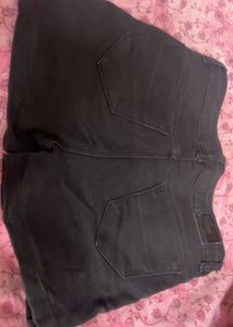 Stylish Black Denim Shorts for Women