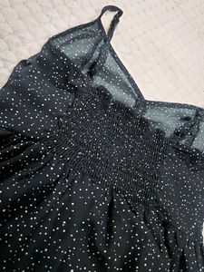 Sparkly Black Cami Top