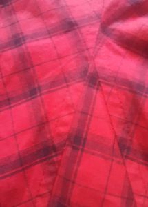 TRENDY Red and Black checks Summer Tunic