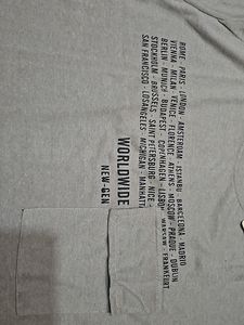 Tripr MEN beige Colour Oversize Tshirt