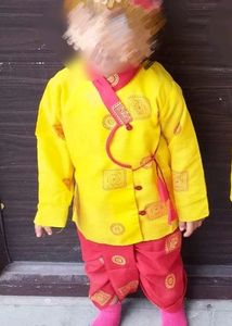 Dhoti Kurta Set For Kids Aged 1 To 3 Years Old. Single Set Available. One Set Got Sold.