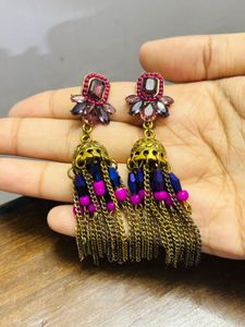 Boho Tassel Drop Earrings