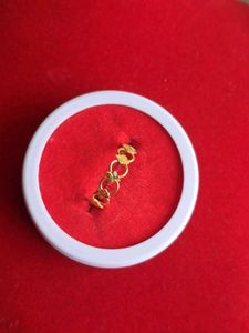 Elegant Diamond &amp; Gold Ring 22crt