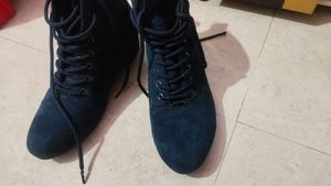 Boots Navy Blue