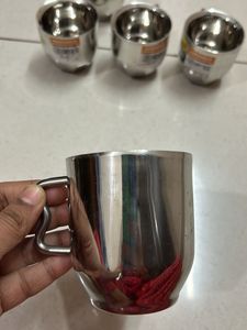 NEW DOUBLE WALL STEEL CUPS