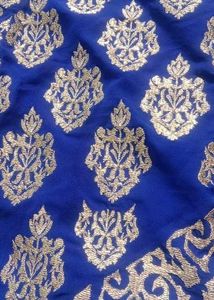 Royal Blue Embroidered Kurta with dupatta