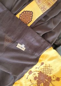 Diwali Offer Free Bangles Saree With Blouse Peice