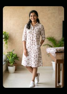 Lacoste Cotton Dress 1 kg Material 3:50 metre