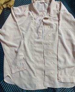 Vintage Cream Embroidered Blouse