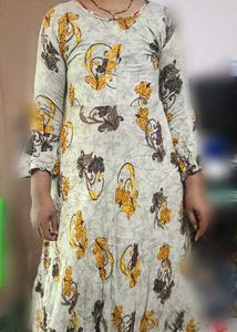 Elegant Printed Kurta