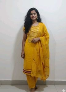 Yellow Salwar Suit