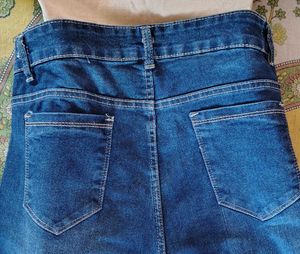 Women High Rise Bootcut Flared Denim Jeans