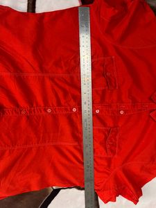 Dark Orange❤️🧡 Pure Cotton Shirt