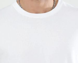 Full Sleeve - Men's Premium Cotton White T-shirt