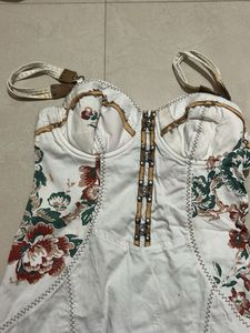 Floral Corset Mini Dress🥰
