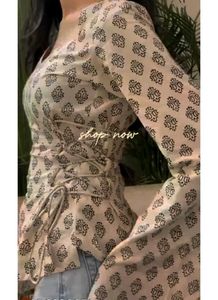 Double Sided Knot Trending Kurti