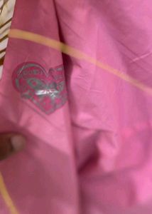 Pink Windbreaker Jacket