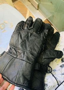Leather Winter Gloves