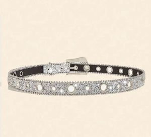 Y2K Bedazzled Rhinestone Belt