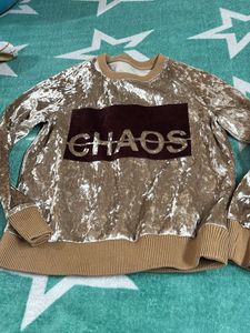 Crushed Velvet Chaos Sweatshirt