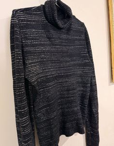 Sparkly Turtleneck winter Top