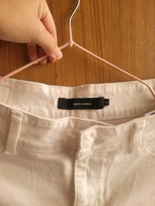 Vero Moda White Flare Jeans