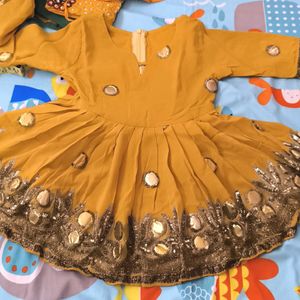 Ethnic Kurti With Dhoti Pant