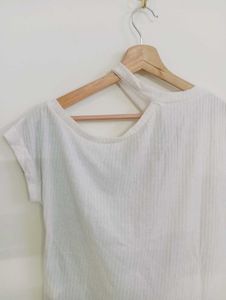 Color Block Cutout T-Shirt