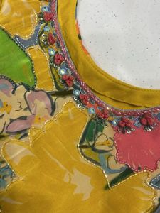 Floral Yellow Maxi Dress
