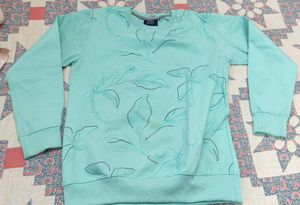 🌿Floral Print Sweatshirt