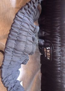 Gray Trackpant with Black Side Stripe