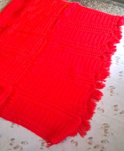 Hand Knitted Woolen Shawl