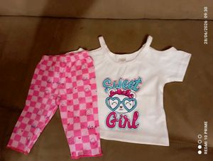 Cute "Sweet Girl" Outfit Set